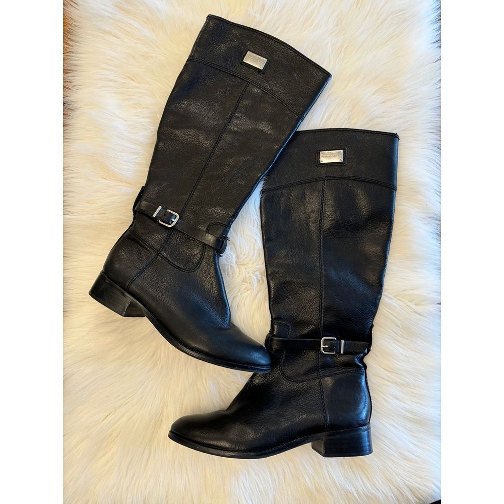 Antonio‎ Melani black knee high boots